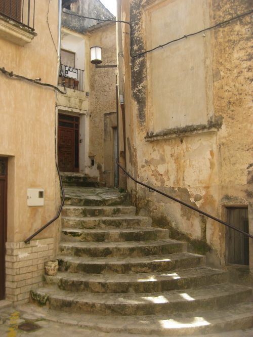 bocairente city stairs