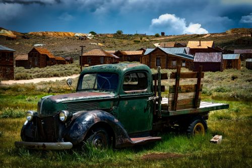 bodie ghost town california landscape
