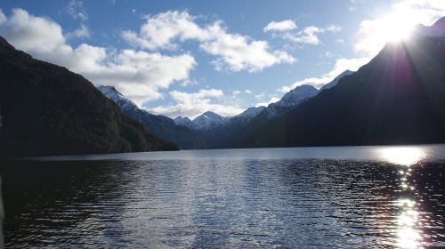 body of water nature lake