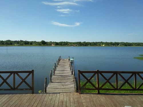 body of water lake nature