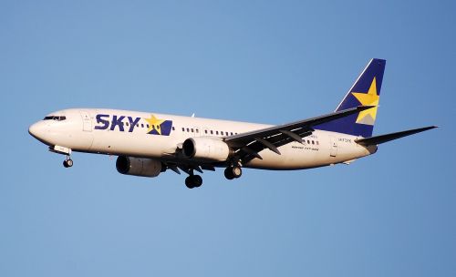 boeing 737 sky airplane