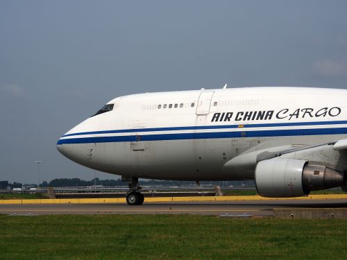 boeing 747 air china cargo bow