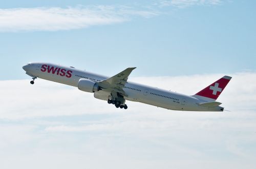 boeing 777 swiss airlines zurich