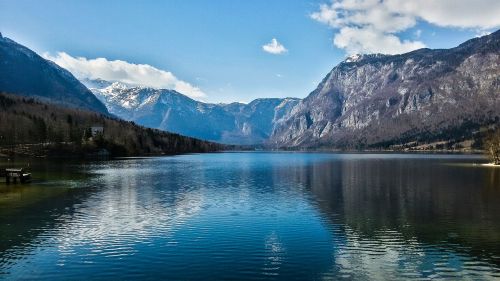 bohinj lake natural