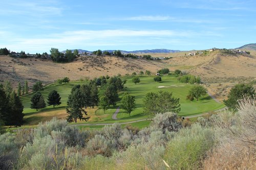 boise  golf course  foothills
