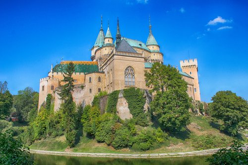 bojnice castle  slovakia  lock