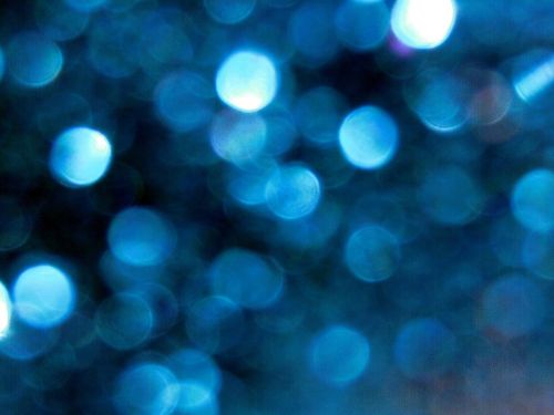 bokeh background blue