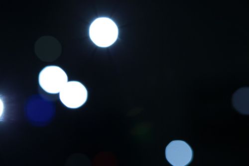 bokeh blur lights