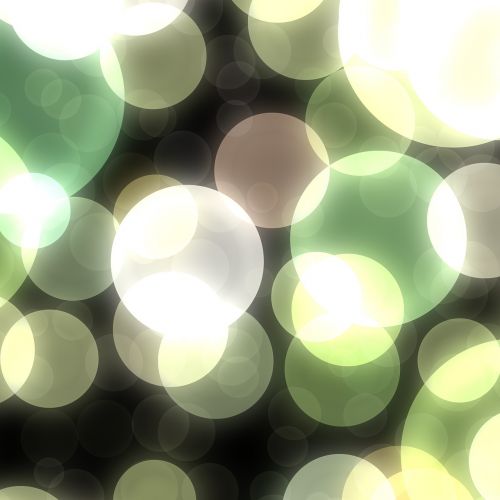 bokeh lights bubbles
