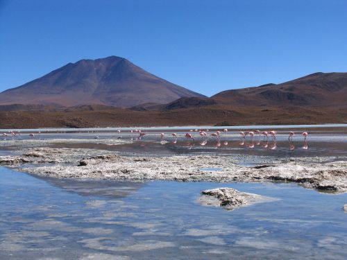 bolivia landscape lake