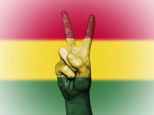 bolivia flag peace