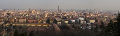 bologna cityscape italy