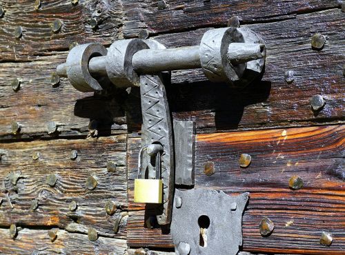 bolt old lock