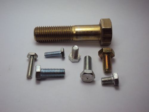 bolts screws steel
