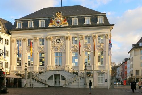 bonn rhine river town hall