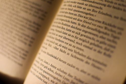 book font pages