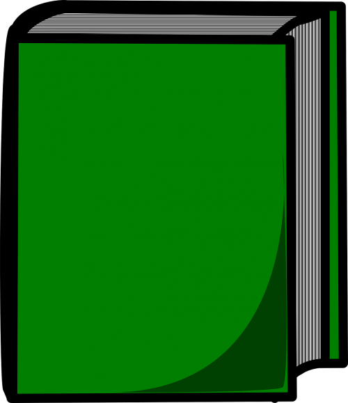 book closed green