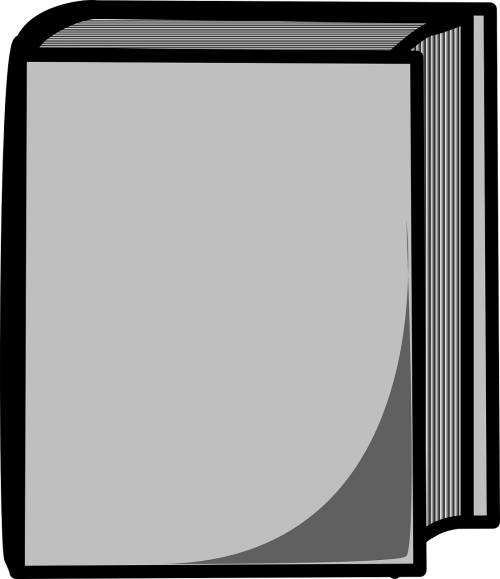 book closed grey