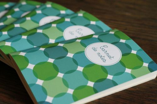 book notes stationery