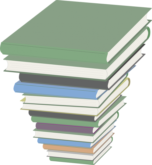 books stack education
