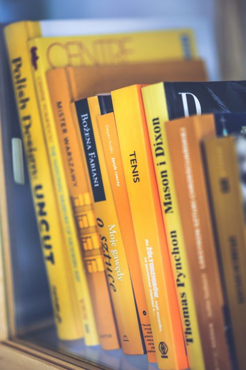 books book yellow