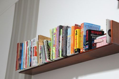 bookshelf books organization