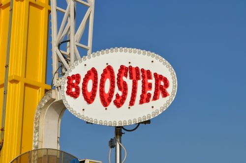 booster font amusement park