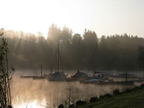 boot lake morning