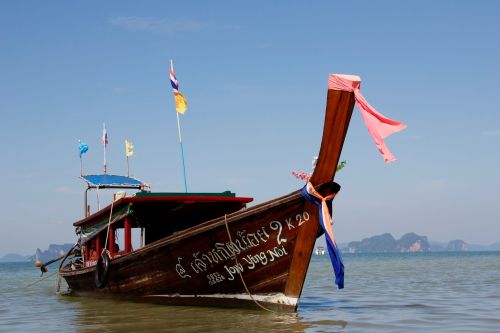 boot thailand sea