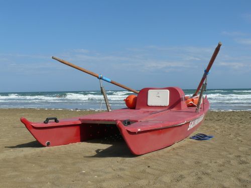 boot lifeboat rowing boat