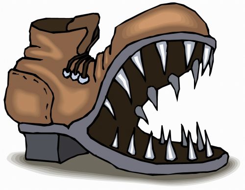 Boot With Teeth