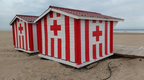 booth beach red cross