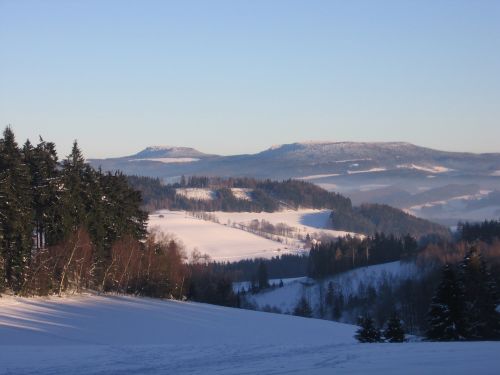 Bor And Hejsovina In Winter
