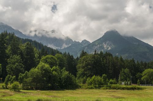 border mountains mountain landscape