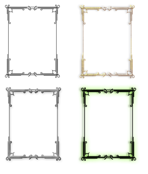 border frame design