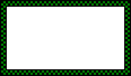 border frame green