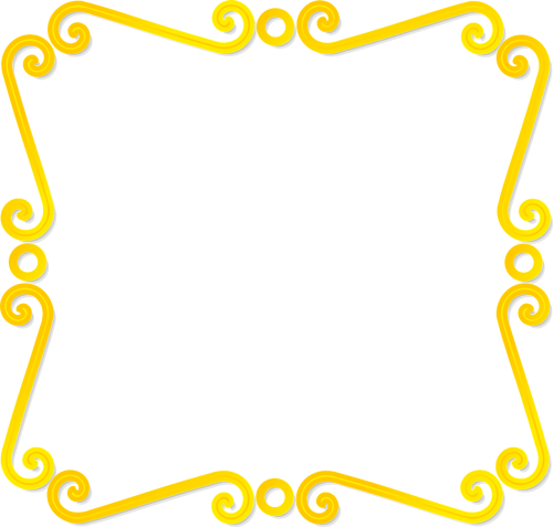border gold decorative