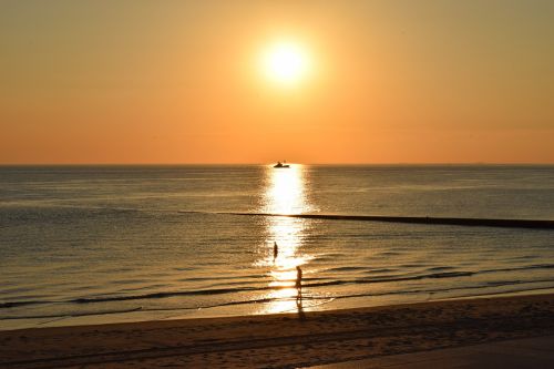 borkum summer sunset