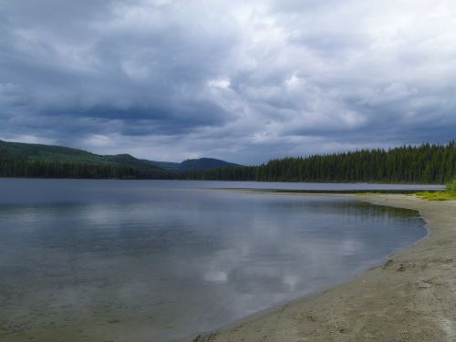 bosk lake british columbia canada
