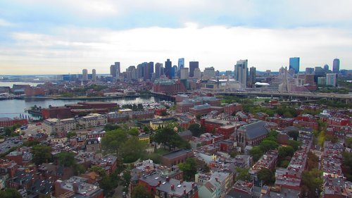 boston  urban landscape  buildings