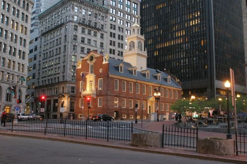 boston old state house twilight