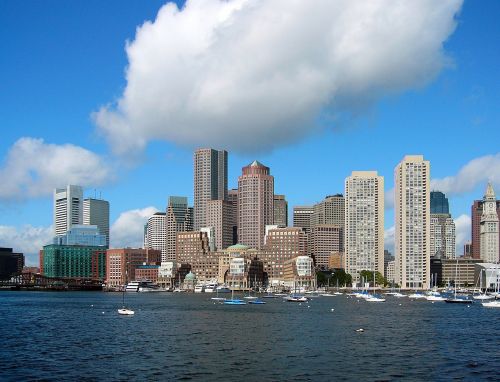 boston massachusetts skyline