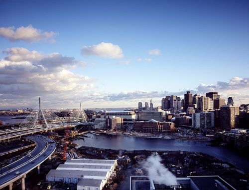 boston skyline city