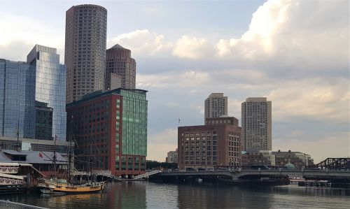 boston pier waterfront city