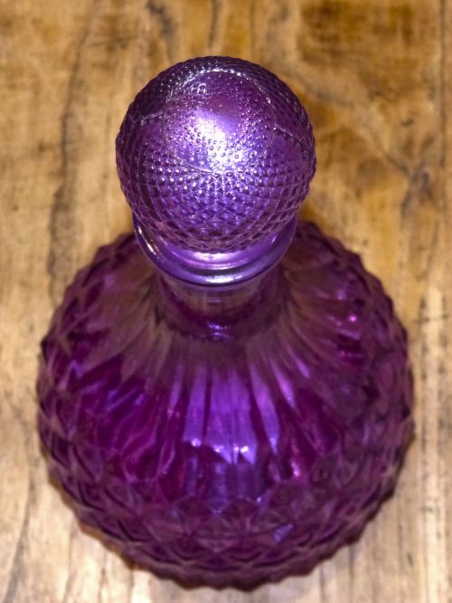 bottle glass decanter