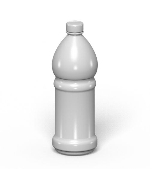 bottle plastic white