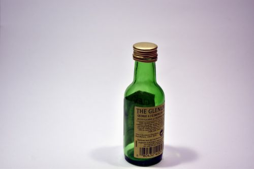 bottle green empty
