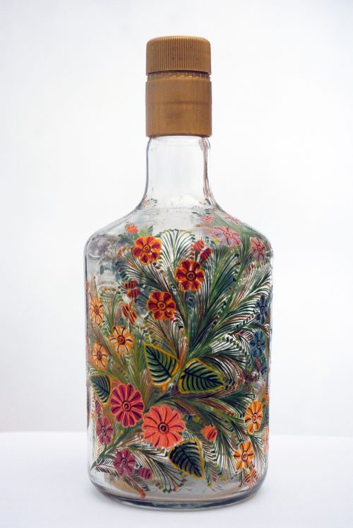 bottle glass crafts