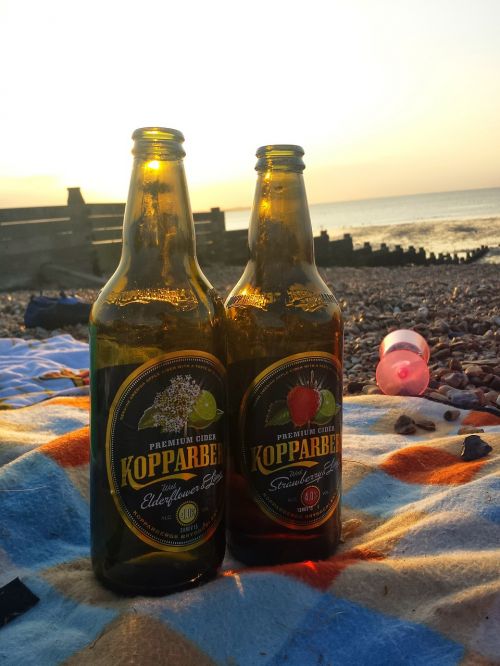 bottle beach beer
