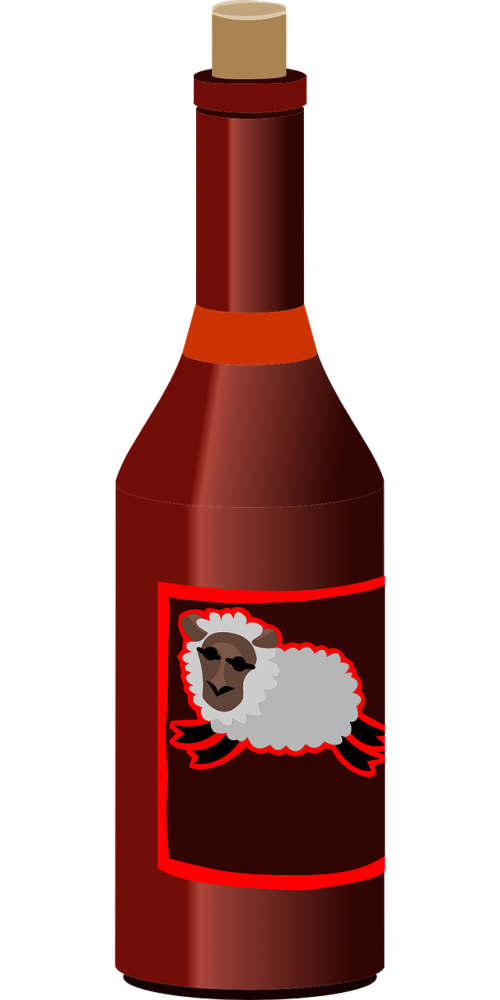 bottle drink sheep